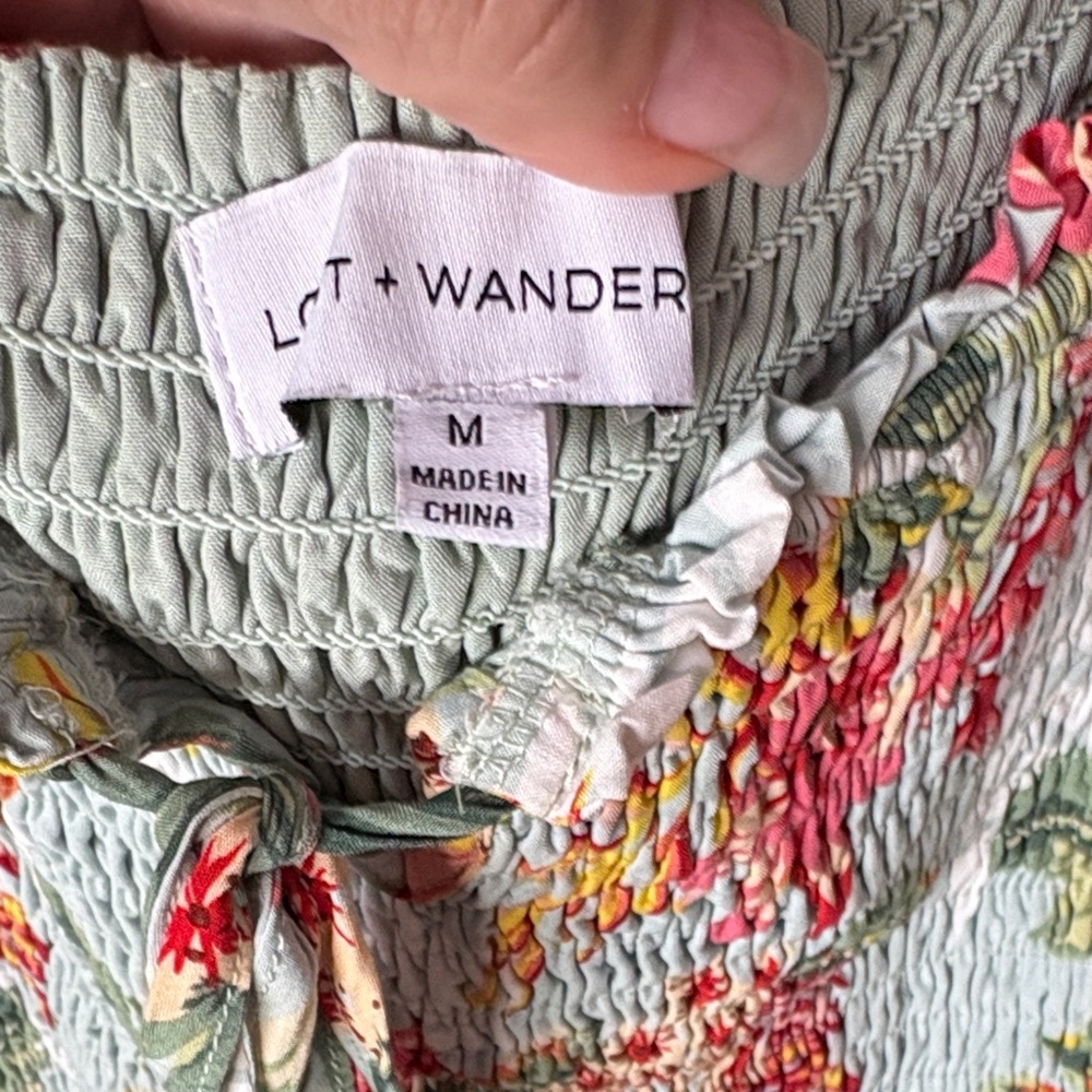 Lost + Wander Floral Midi Dress - Multicolor - Picture 4 of 6